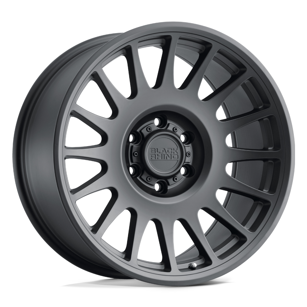 Black Rhino Hard Alloys Bullhead 20X9.5 +12 Matte Black