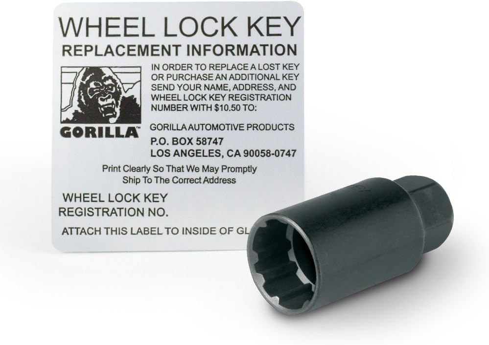 System Lock 6Lug 14-1.50 Acorn Blk