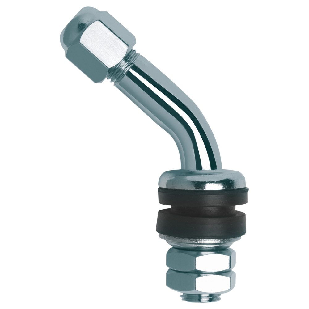 Inner Mount Chrome Valve - 45 Deg (Ea)