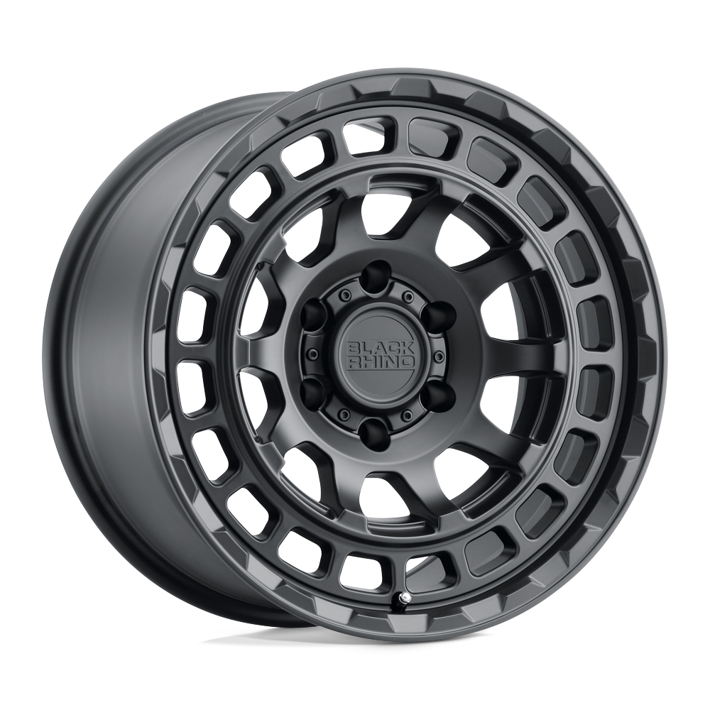 Black Rhino Hard Alloys Chamber 16X8 +0 Matte Black