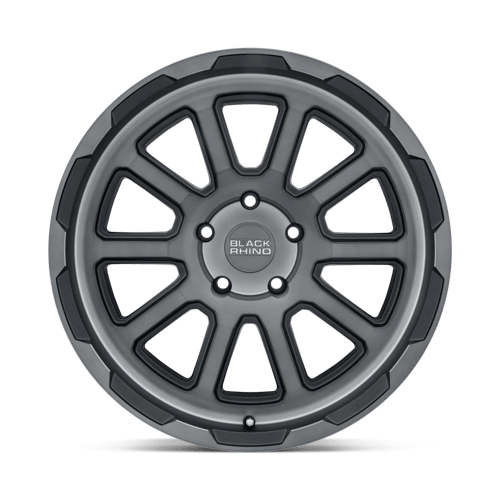 Black Rhino Hard Alloys Chase 20X9 +12 Brushed Gunmetal