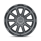 Black Rhino Hard Alloys Chase 17X8.5 +0 Brushed Gunmetal