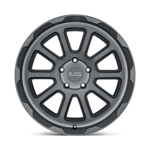 Black Rhino Hard Alloys Chase 17X8.5 +0 Brushed Gunmetal