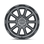 Black Rhino Hard Alloys Chase 17X9.5 -18 Brushed Gunmetal