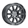 Black Rhino Hard Alloys Chase 17X8.5 +0 Brushed Gunmetal