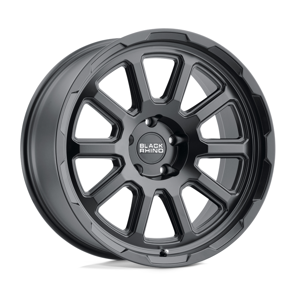 Black Rhino Hard Alloys Chase 20X8.5 +10 Matte Black