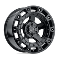 Black Rhino Hard Alloys Cinco 20X9.5 +12 Gloss Black W/ Stainless Bolt