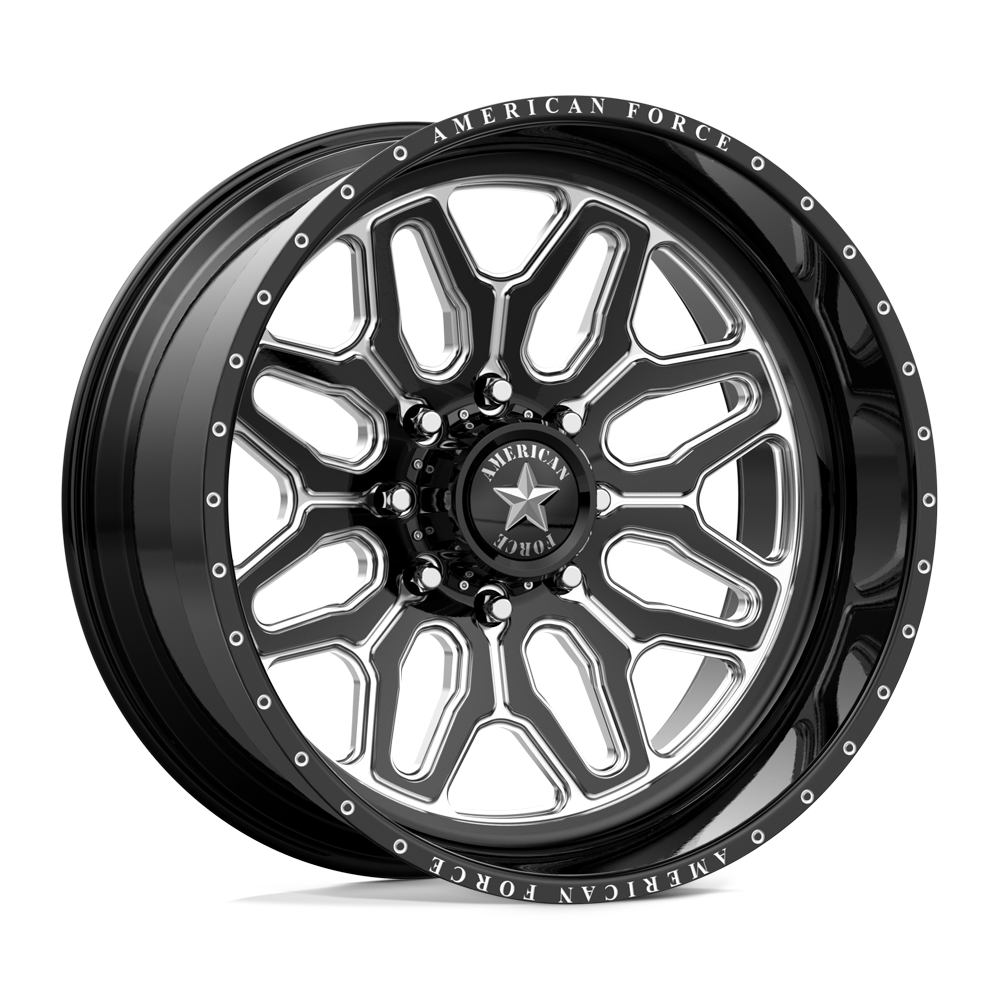 American Force Afw Assault Sfcc 22X12 -60 Black Machined