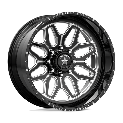 American Force Afw Assault Sfcc 22X12 -60 Black Machined