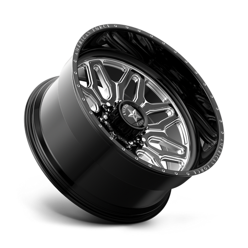 American Force Afw Assault Sfcc 22X12 -60 Black Machined