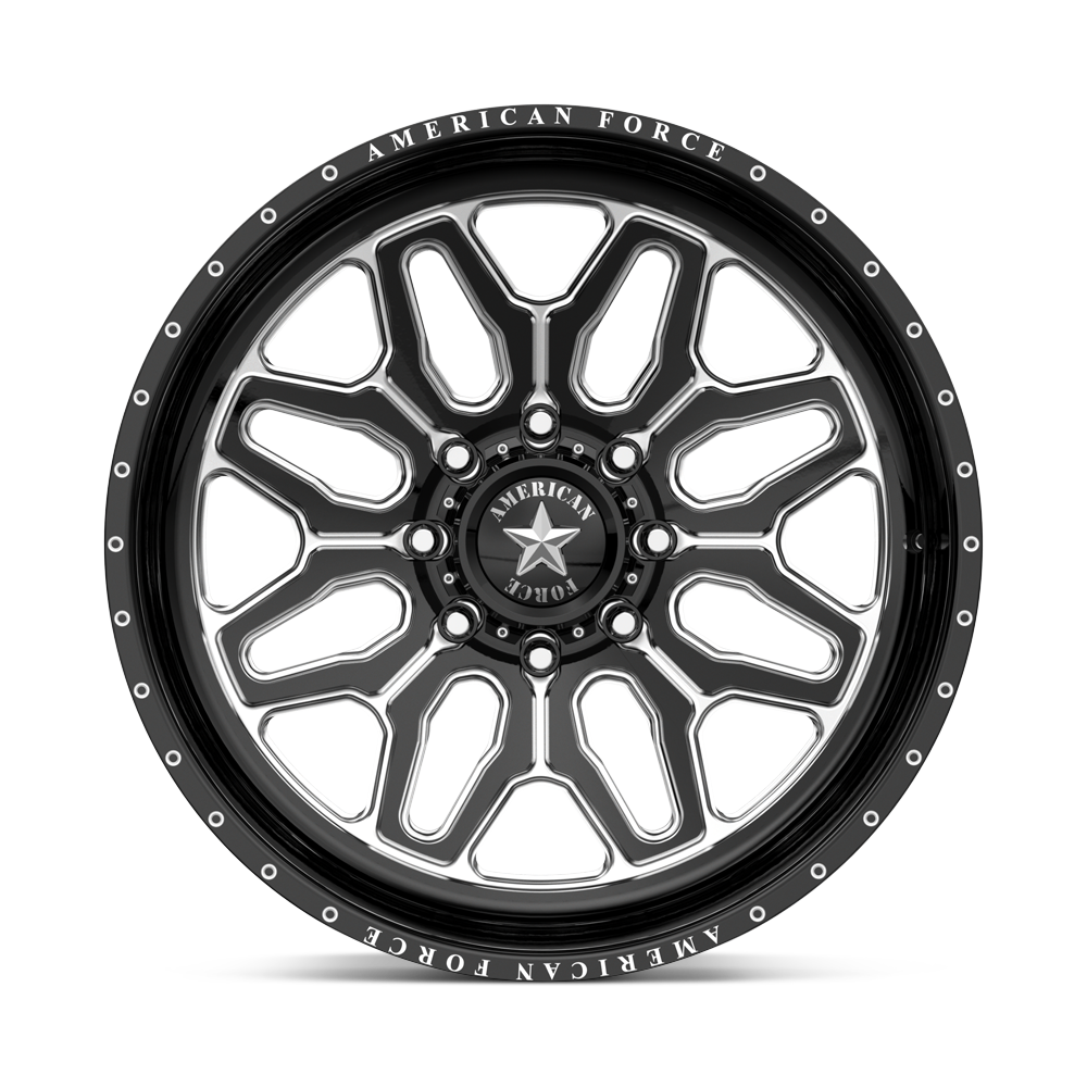American Force Afw Assault Sfcc 22X12 -60 Black Machined
