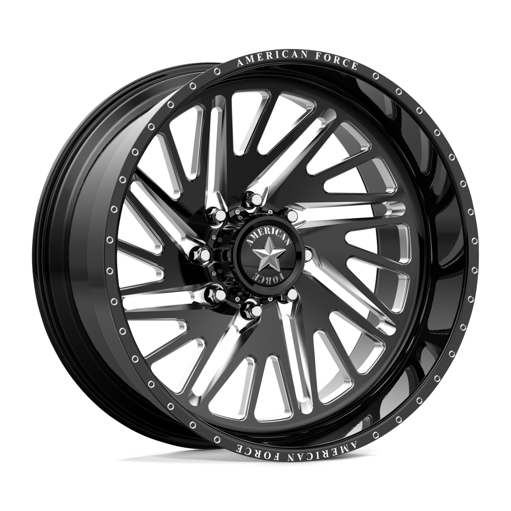 American Force Afw Sidewinder Sfcc 22X12 -55 Black