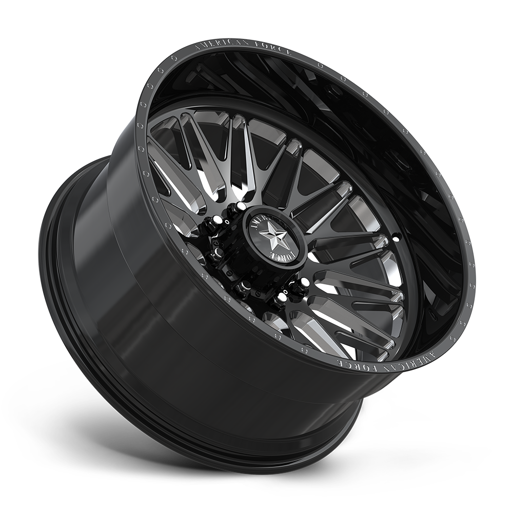 American Force Afw Smooth Sfcc 22X12 -55 Gloss Black Machined