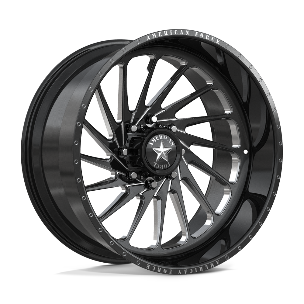 American Force Afw Motion Cc 22X12 -55 Gloss Black Machined