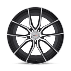 Cray Spider 20X9 +38 Gloss Black W/ Mirror Cut Face