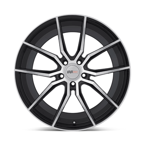 Cray Spider 20X9 +38 Gloss Black W/ Mirror Cut Face