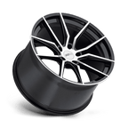 Cray Spider 20X9 +38 Gloss Black W/ Mirror Cut Face