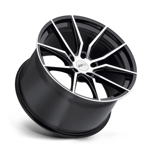 Cray Spider 20X9 +38 Gloss Black W/ Mirror Cut Face