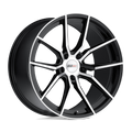 Cray Spider 20X9 +38 Gloss Black W/ Mirror Cut Face