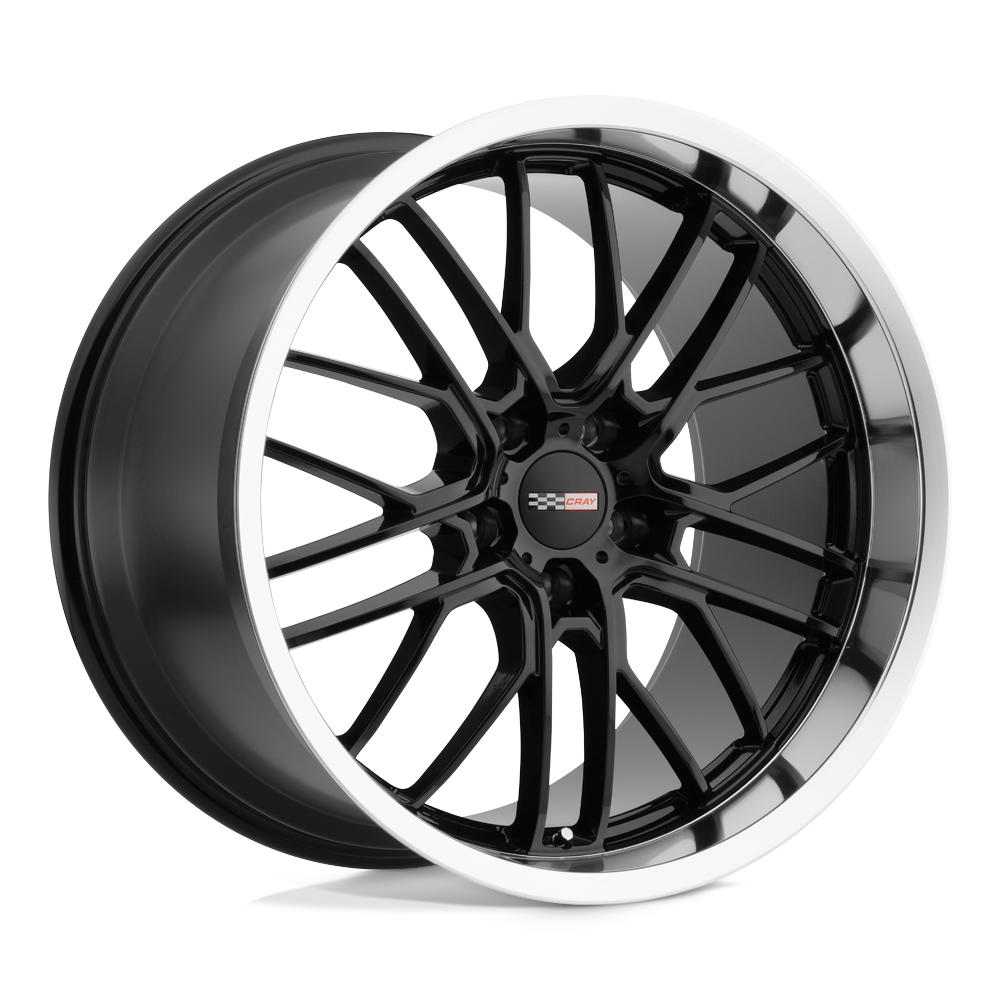 Cray Eagle 20X10.5 +69 Gloss Black W/ Mirror Cut Lip
