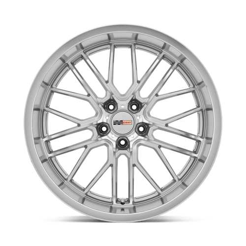 Cray Eagle 19X9 +50 Silver W Mirror Cut Face & Lip