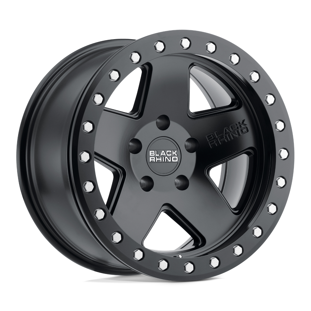 Black Rhino Hard Alloys Crawler 20X9.5 +12 Matte Black