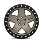 Black Rhino Hard Alloys Crawler 20X9.5 +0 Matte Bronze W/ Black Ring