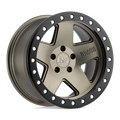 Black Rhino Hard Alloys Crawler 20X9.5 +0 Matte Bronze W/ Black Ring