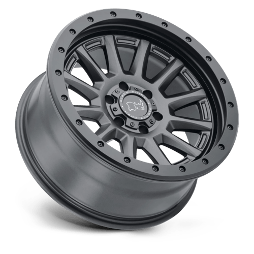 Black Rhino Hard Alloys Dugger 20X9 +0 Gun Black