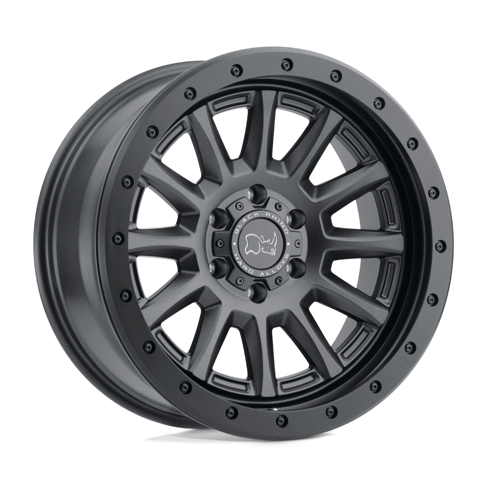 Black Rhino Hard Alloys Dugger 17X8.5 +10 Gun Black