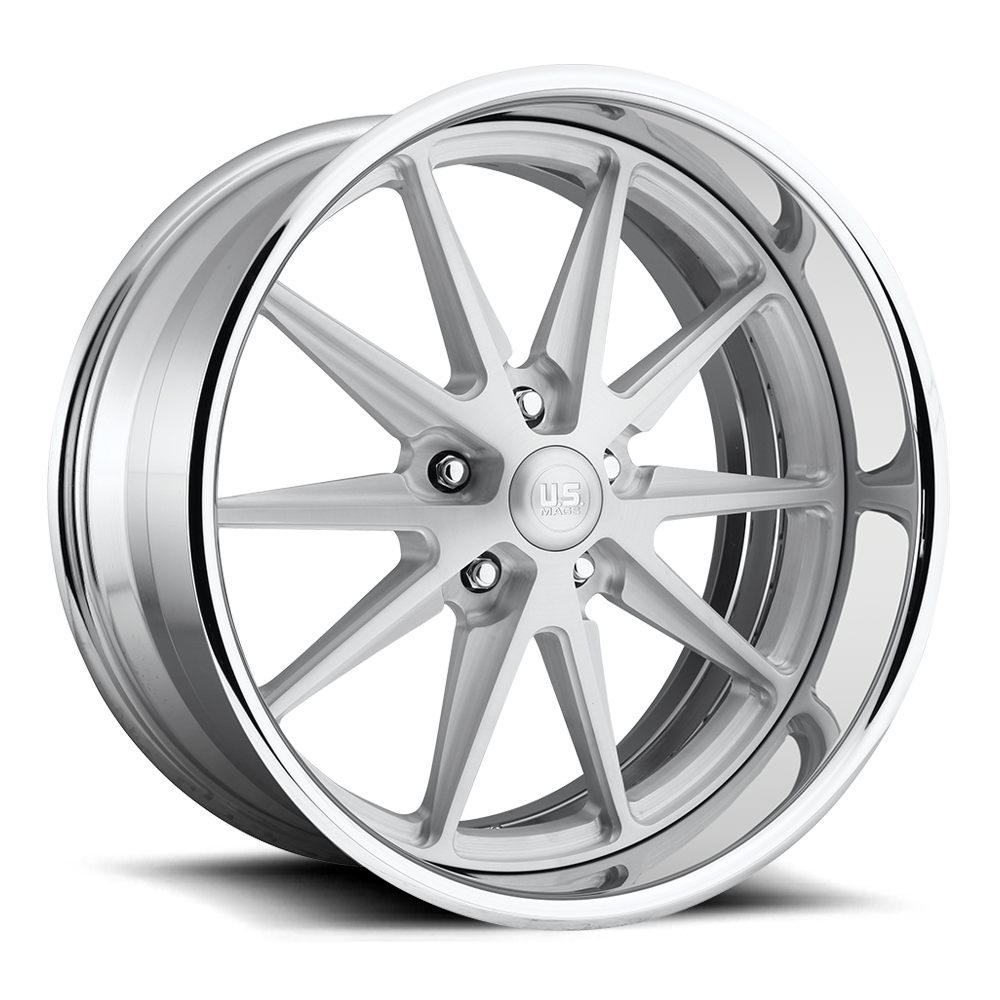 Us Mag 1Pc Us636 Headliner 22X10.5 +7 High Luster Polished