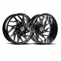 XF Off-Road XF-229 Dually Outer 26X8.25 -192 Gloss Black & Milled