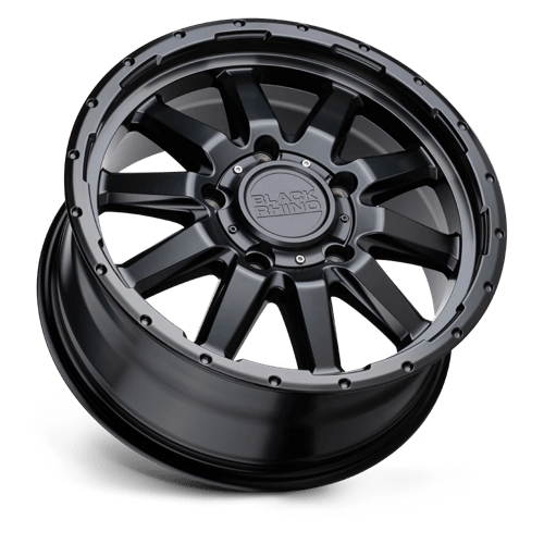 Black Rhino Hard Alloys Excursion 17X7.5 +35 Matte Black