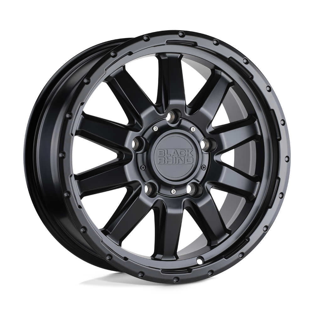 Black Rhino Hard Alloys Excursion 17X7.5 +35 Matte Black