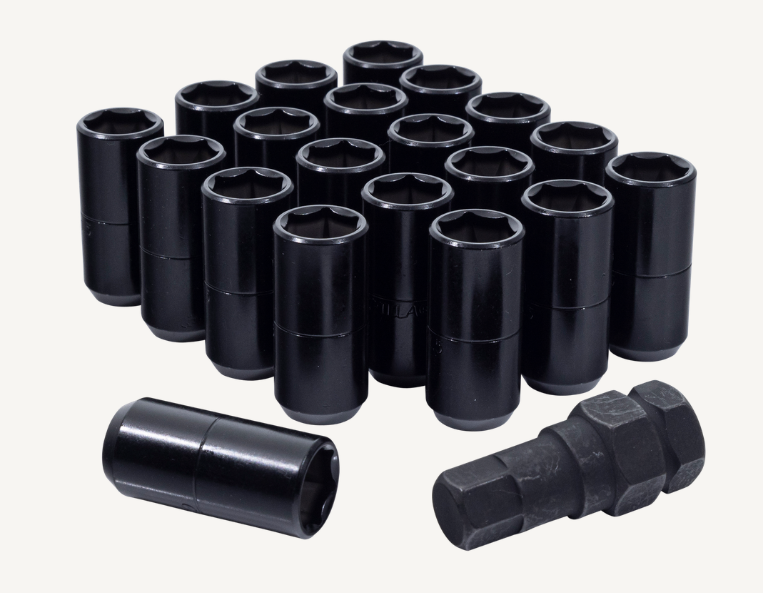 5Lug 14-1.50 Tuner Socket Lug Blk Gor