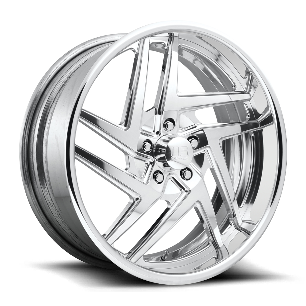 Us Mag 1Pc Us465 Nemesis 5 22X9 +3 High Luster Polished