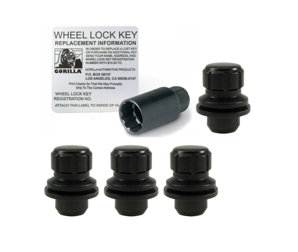 Gorilla Lock Toy Mag 12-1.50 Blk Clam