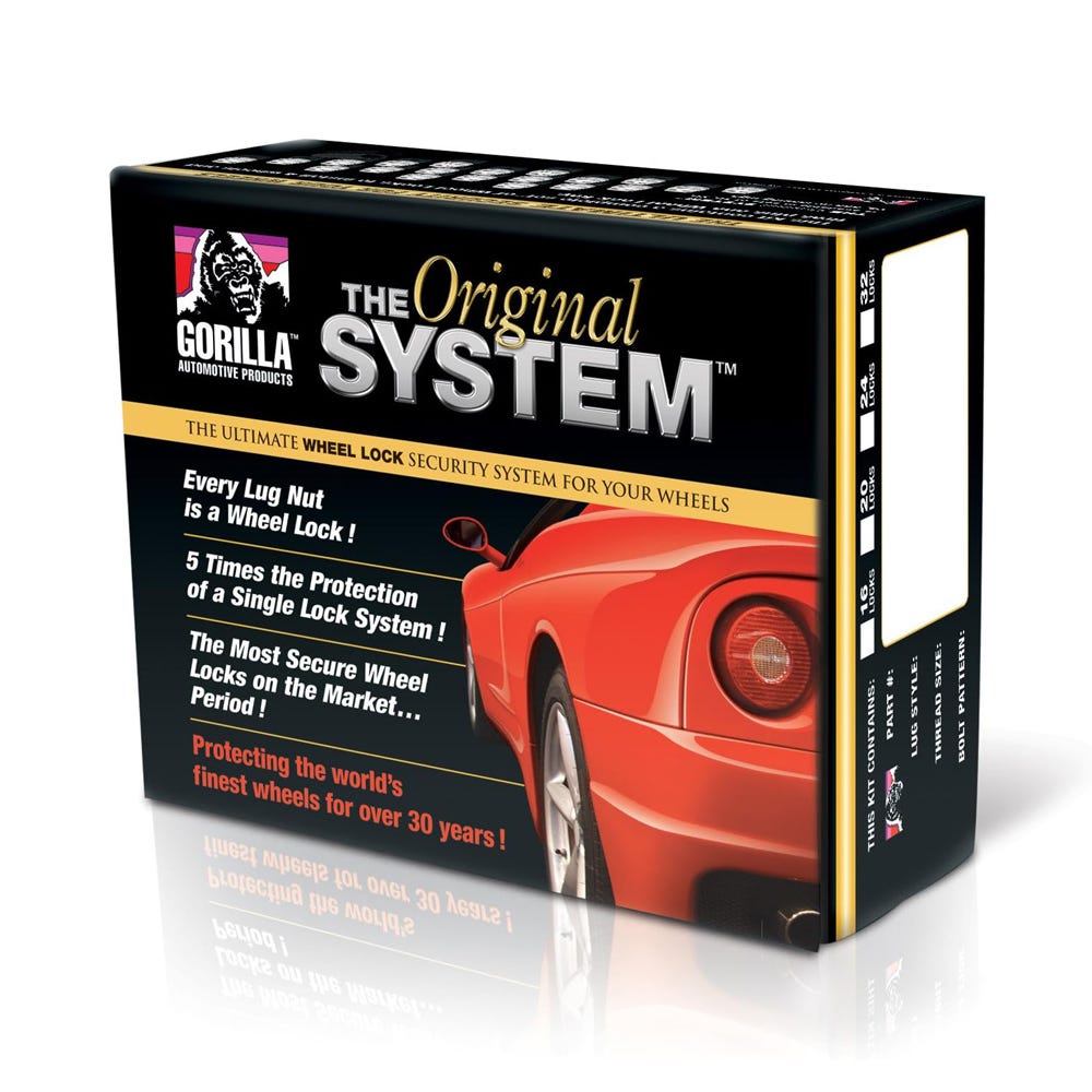 System Lock 5Lug 1/2 Sst Mag Chr