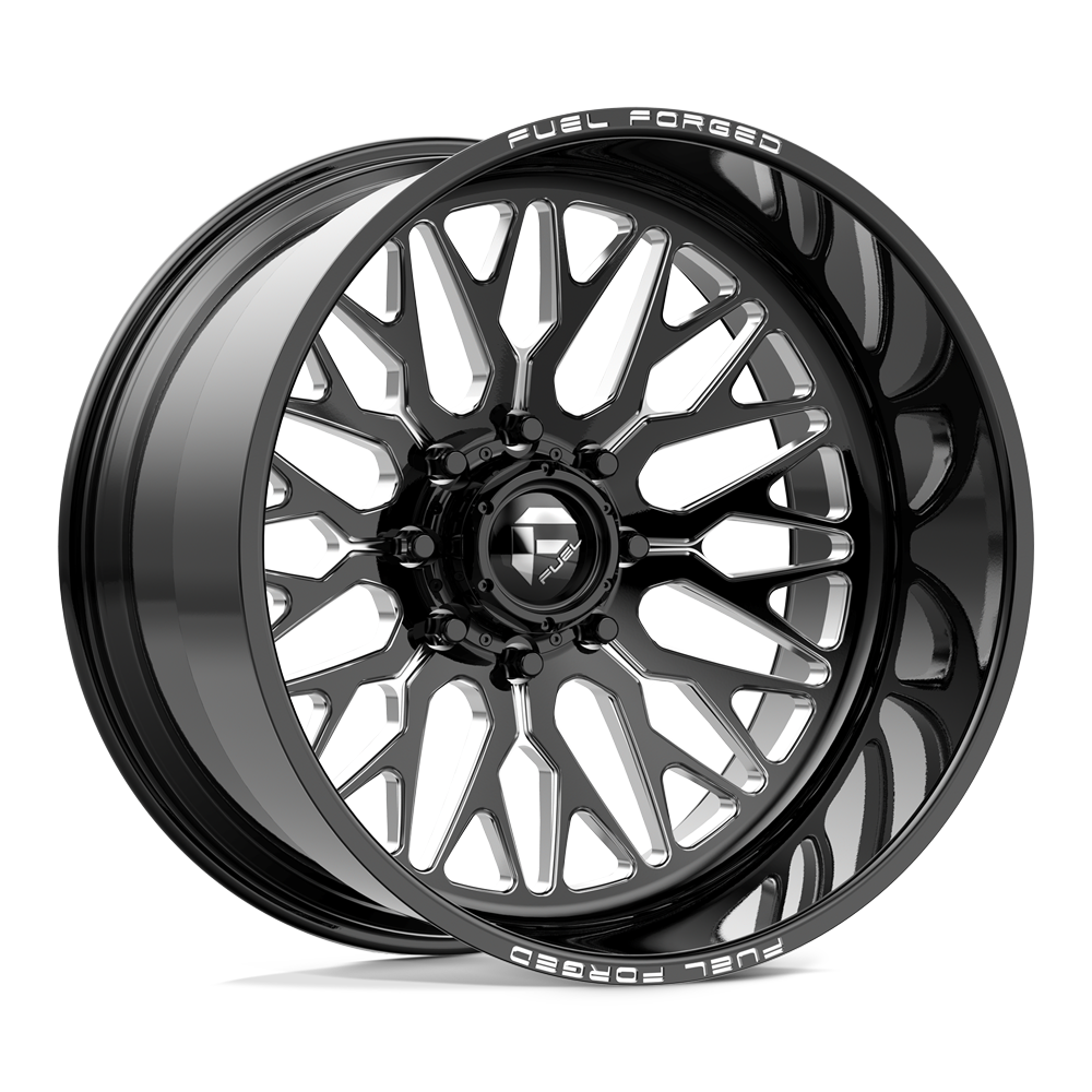 Fuel Forged Ffc109 Ccv 26X14 -75 Gloss Black Machined