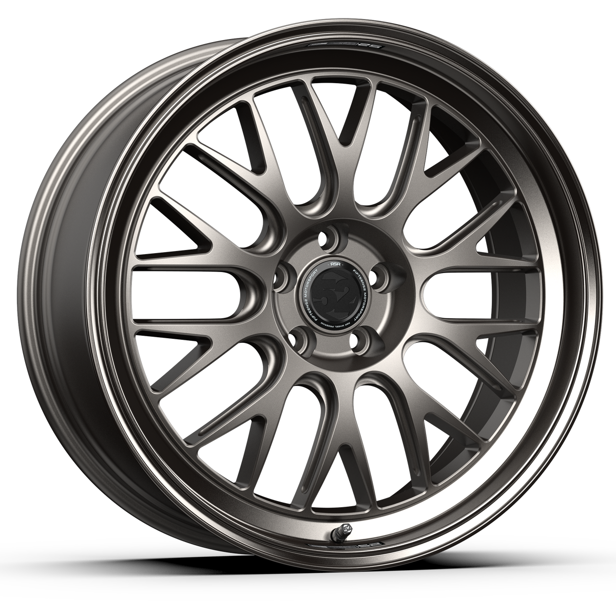 fifteen52 Holeshot RSR 19X8.5 +42 5X108 Magnesium Grey Gloss Lip