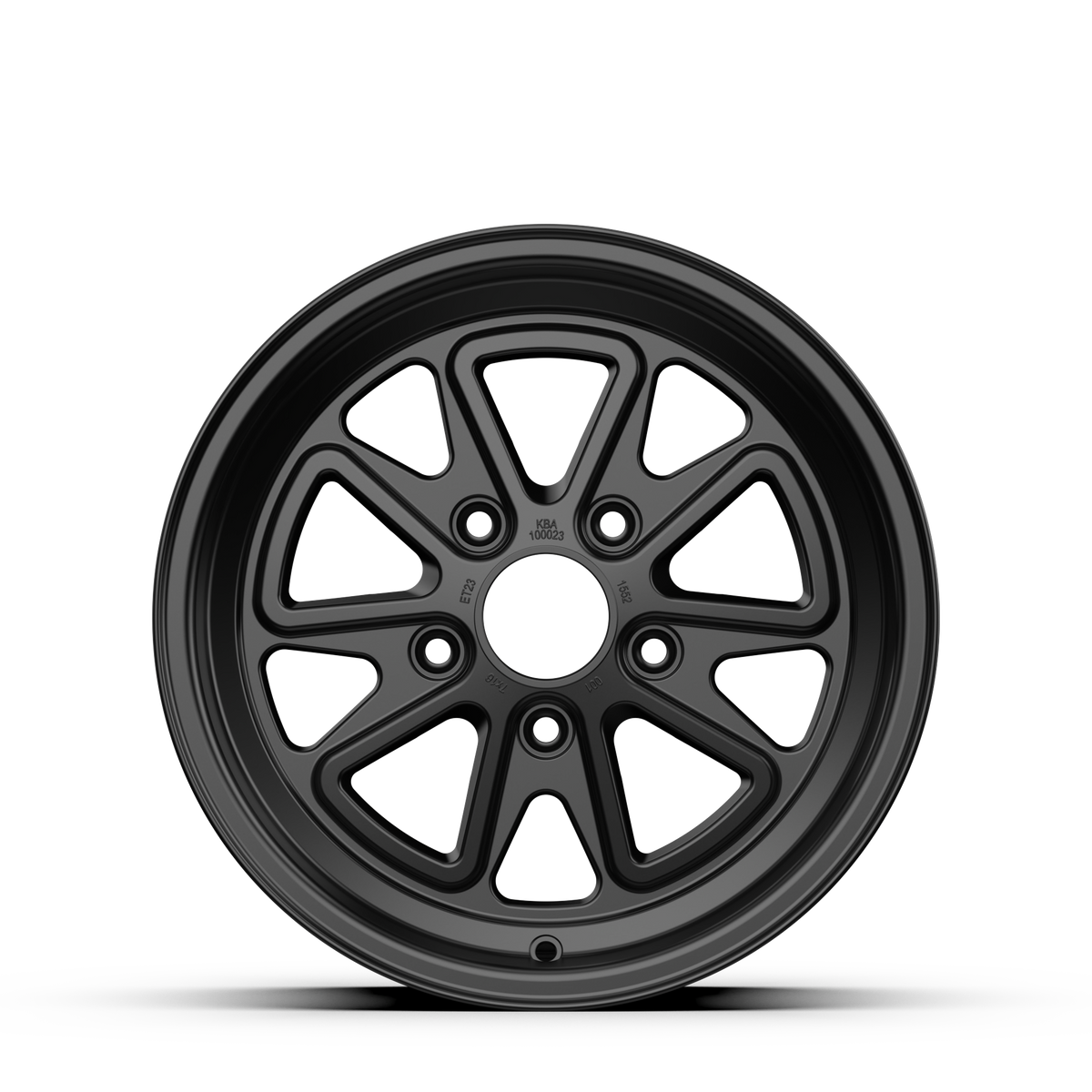 fifteen52 Outlaw 001 16X8 +10 5X130 Asphalt Black