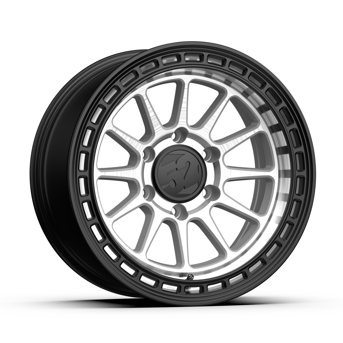 fifteen52 Range HD 17X8.5 0 6X135 Machined Clear / Gloss Black