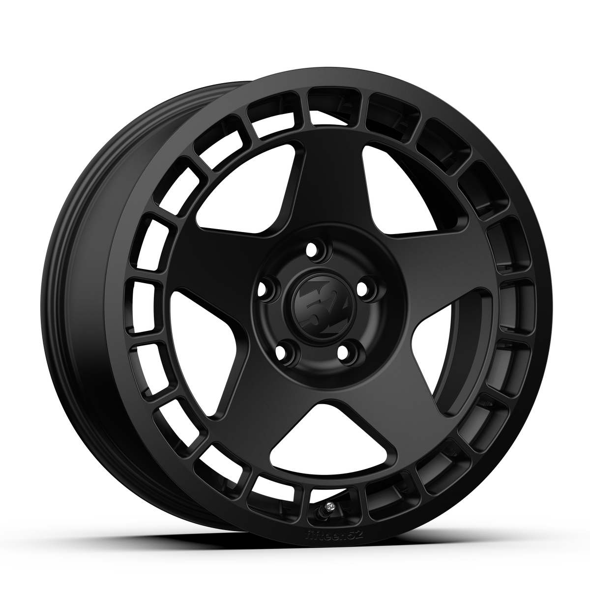 fifteen52 Turbomac 17X7.5 +30 4X100 Asphalt Black