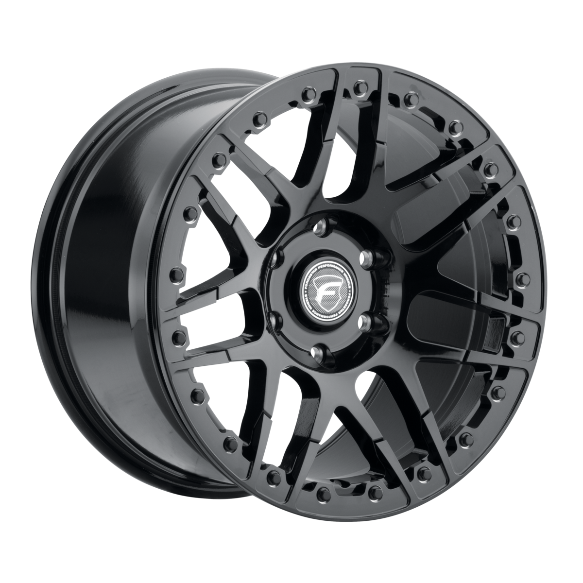 Forgestar F14 Beadlock 17X10 +42 Gloss Black