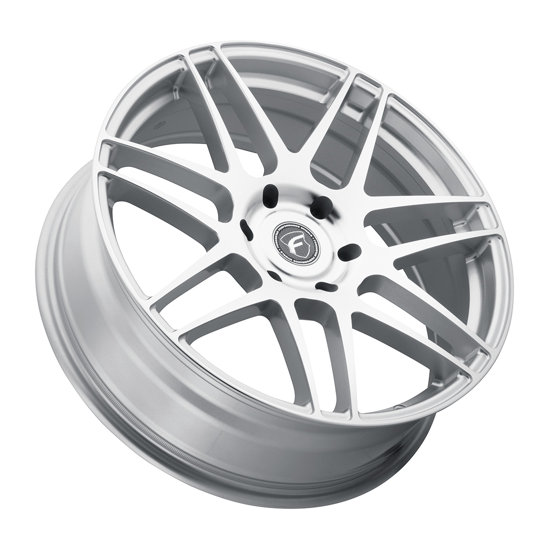 Forgestar F14 Drag 20X7 +13 Silver Machined