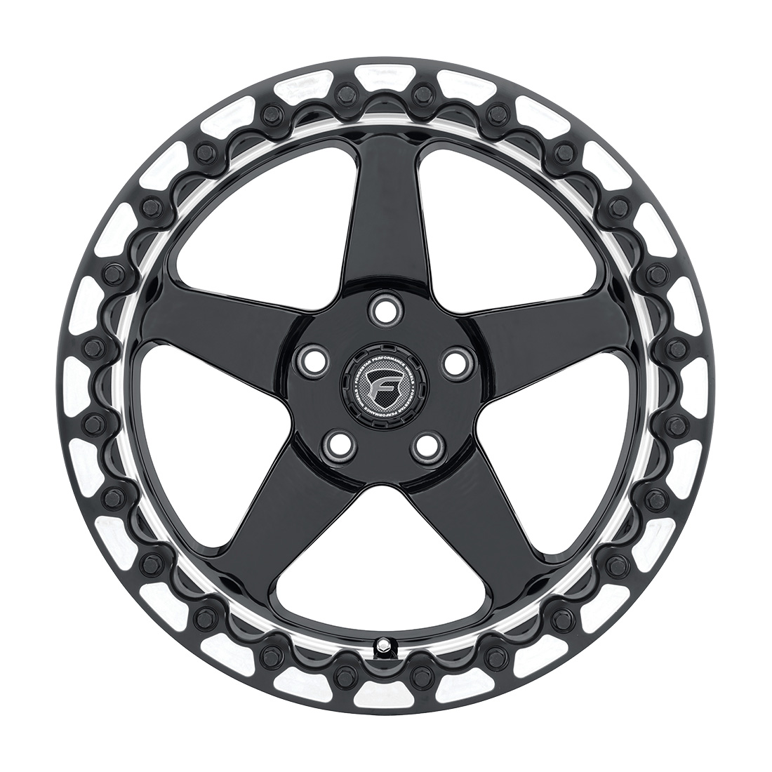 Forgestar D5 Beadlock 17X11 +43 Gloss Black Machined