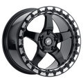 Forgestar D5 Beadlock 17X10 +0 Gloss Black Machined