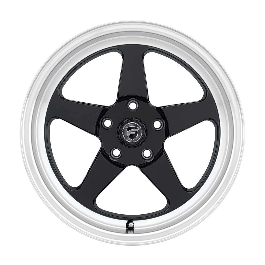 Forgestar D5 Drag 18X10 +22 Gloss Black Machined
