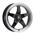 Forgestar D5 Drag 17X7 +6 Gloss Black Machined