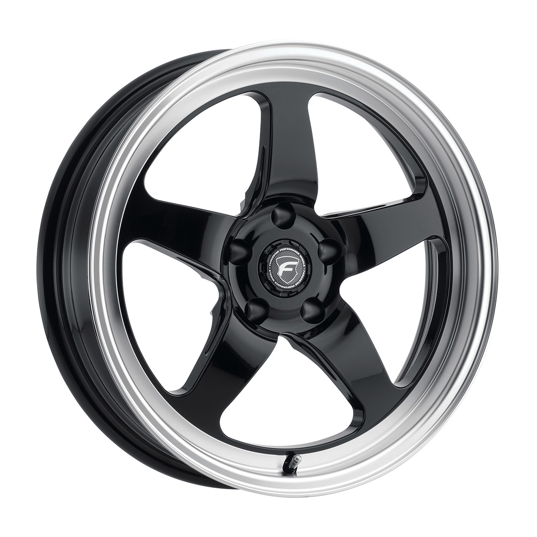 Forgestar D5 Drag 18X5 -23 Gloss Black Machined